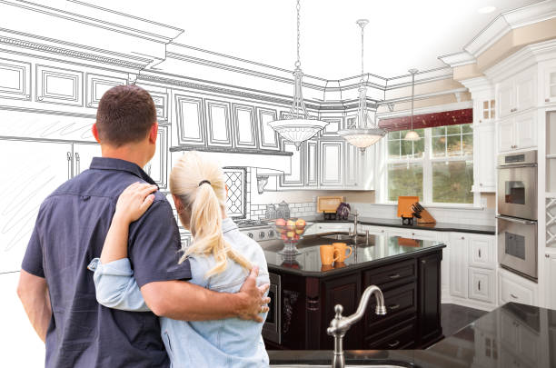 Professional Cabinet Installation technician working in Milltown, WI
